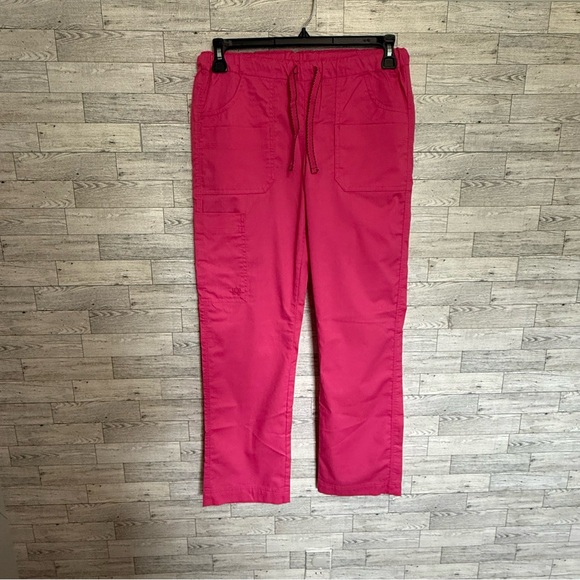 CORE FLEX MAEVN UNIFORM ADVANTAGE PINK WOMEN'S SCRUBS SET (TOP/PANTS) X-Small - Picture 2 of 13